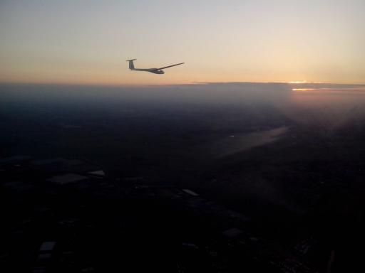 27  Sunset formation flight